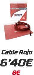 Cable rojo Descuentos del black friday de velites sport